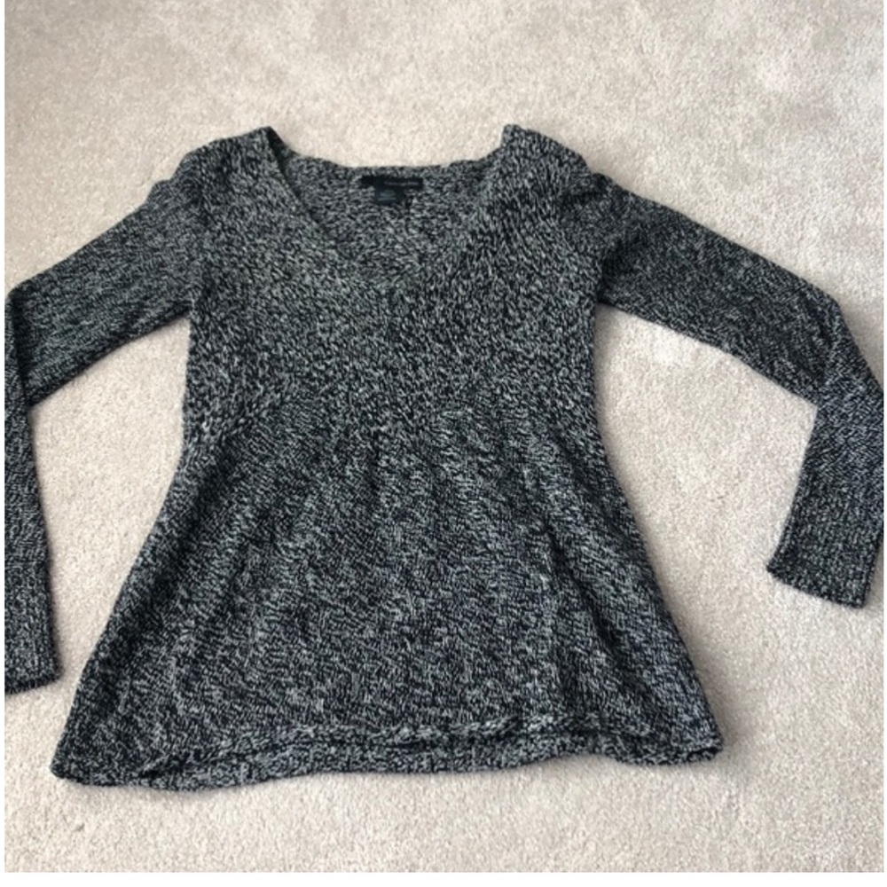 Calvin Klein Gray V-Neck Sweater